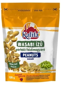 Kalifa földimogyoró wasabis 135 g (visszazárható) 