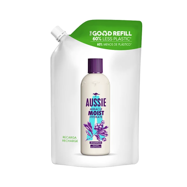 Aussie Sampon  Miracle Moisturized 480ml utántöltő