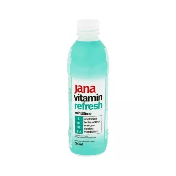 Jana Vitamin REFRESH menta-lime 0,5 L RET